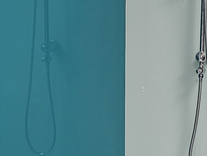 Paroi de douche fixe